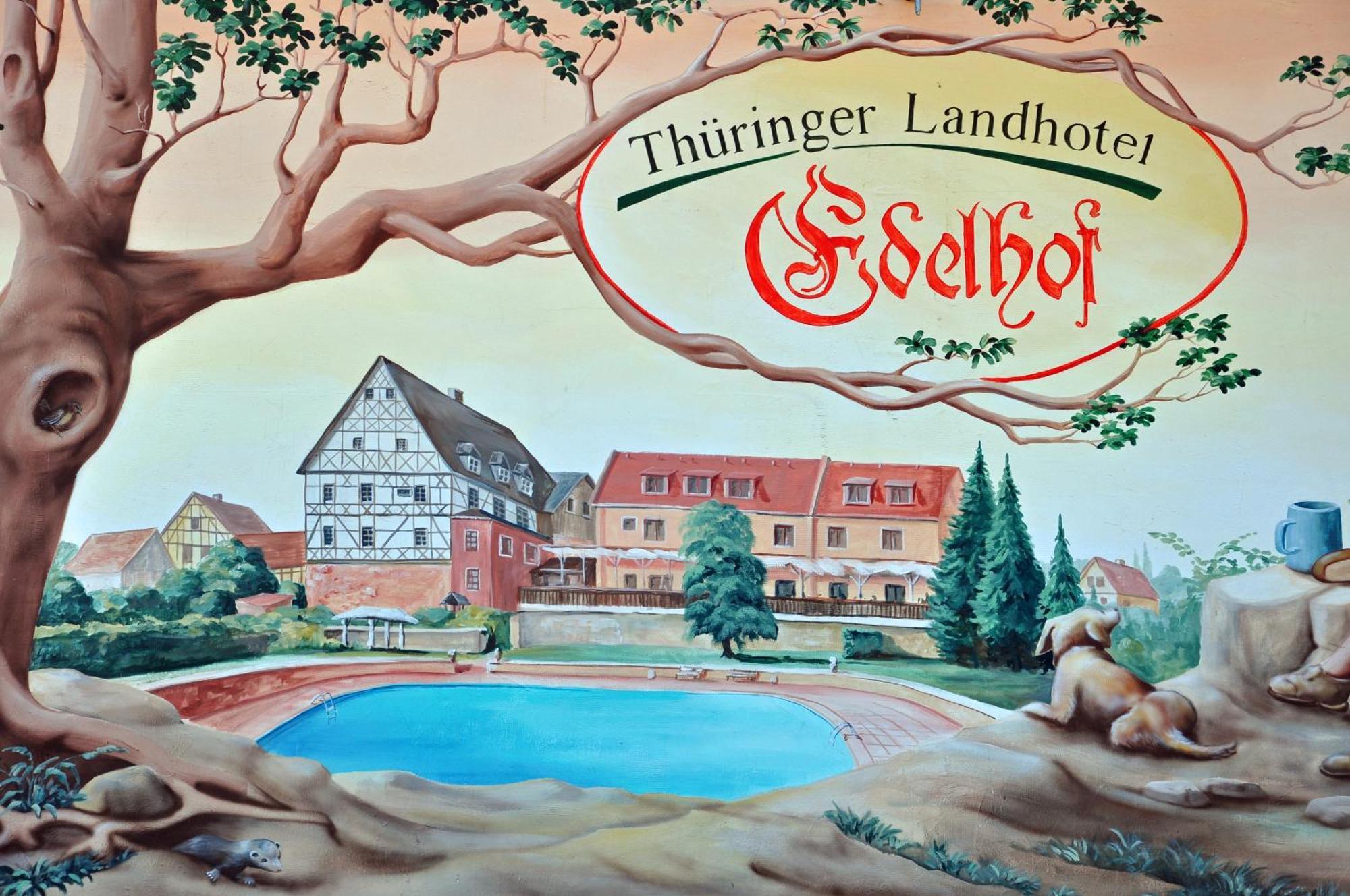 Thueringer Landhotel Edelhof Uhlstädt Екстериор снимка